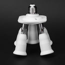 Adjustable E27 Splitter 5 Heads Lamp Base Adapter LED Bulb Holder Socket Newly