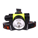 T6 Dual Light Source Strong Light Head Lamp Diving Headlamp Diving Headlight