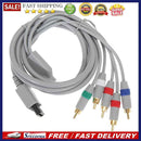 1080P Component Cable HDTV Audio Video AV 5RCA Cable for Nintendo Wii