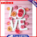 5D DIY Full Round Drill Diamond Paint Love Mosaic Rhinestone Drawing Picture Kit