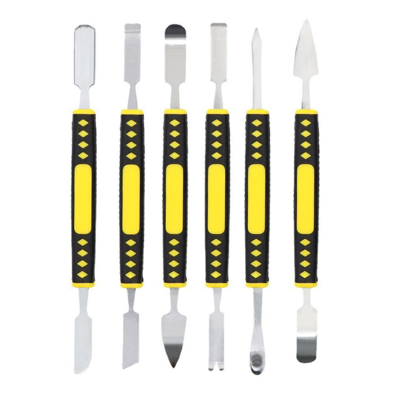 Disassembly Dual-Head Electronic Repair Tool Mobile Phone Metal Crowbar Spudger