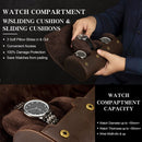 #A Watch Roll Travel Case Storage Box for Fossil Gen 6/Watch7/Galaxy Watch 4