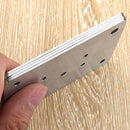 Hinge Repair Plate for Cabinet Cupboard Furniture Repair Hardware Kit (B) Newly