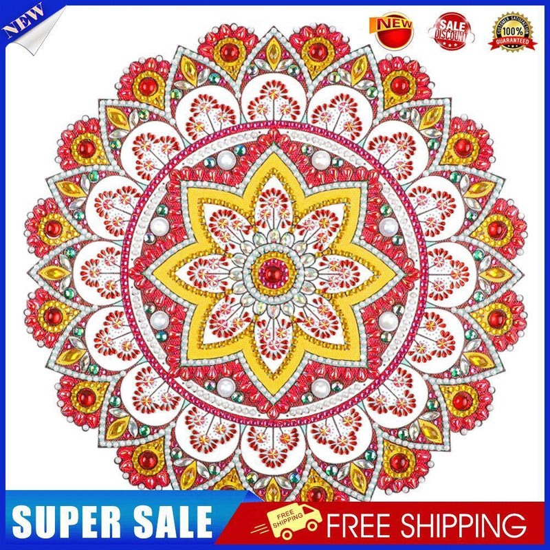 Special Shaped 5D DIY Diamond Painting Color Mandala Embroidery (HB015)