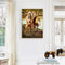 Indians Oil Paint By Numbers Kits DIY Handpainted on Canvas Wall Picture