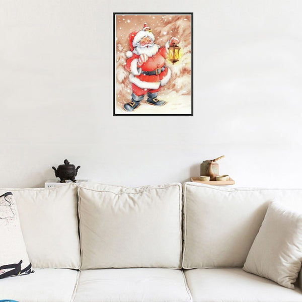 Xmas Christmas 5D Diamond Painting Rhinestone Embroidery Cross Stitch Santa