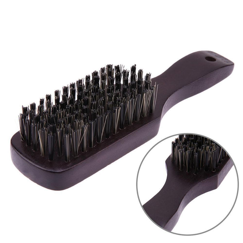 SANGSHI wooden comb - ideal for untangling thick hair, foot slots r fast