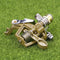 1/2 Inch Connector Copper Rotate Rocker Arm Water Sprinkler Spray Nozzle