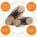 Covers Ice Grips Anti Slip Snow Grips Ice Cleats Crampons Non-Slip Spikes