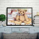 DIY Diamond Painting Kits Full Round Drill Cartoon Bear Mosaic Home Decoratio