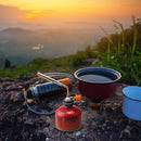 Flat/Long Gas Tank Adapters Keep Outdoor Fire Going under Severe Conditions