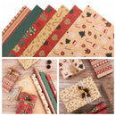 Gift Wrapping Christmas Decoration Recyclable Kraft Paper Wrapping Paper