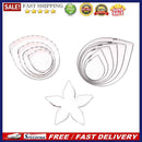 Stainless Steel Fondant Rose Flower Petal Sepal Leaf Cake Mold Cookie Tool