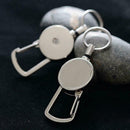 Elastic Steel Wire Rope Key Chain Recoils Retractable Keychain Lost Anti R4Y9