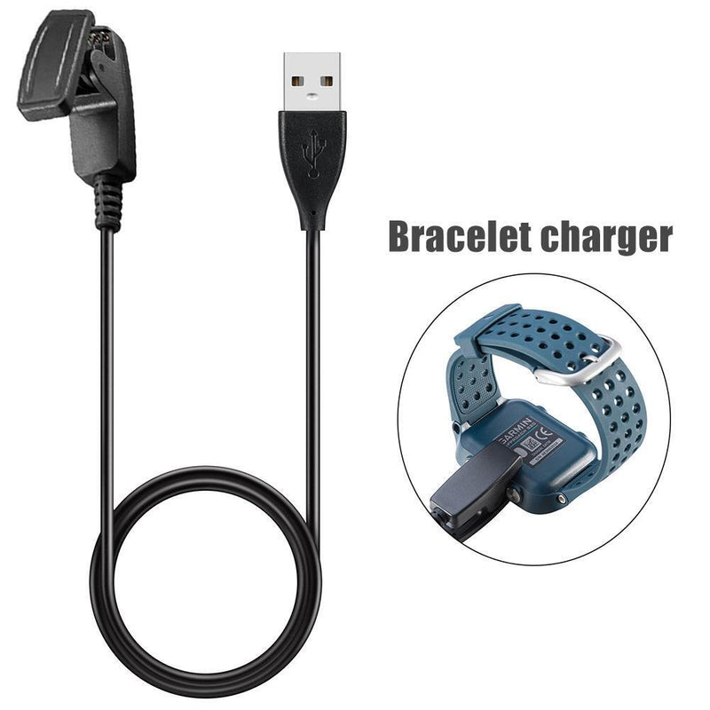 Desktop Charger Adapter Station 1m USB Charge Cable for Garmin Forerunner 7