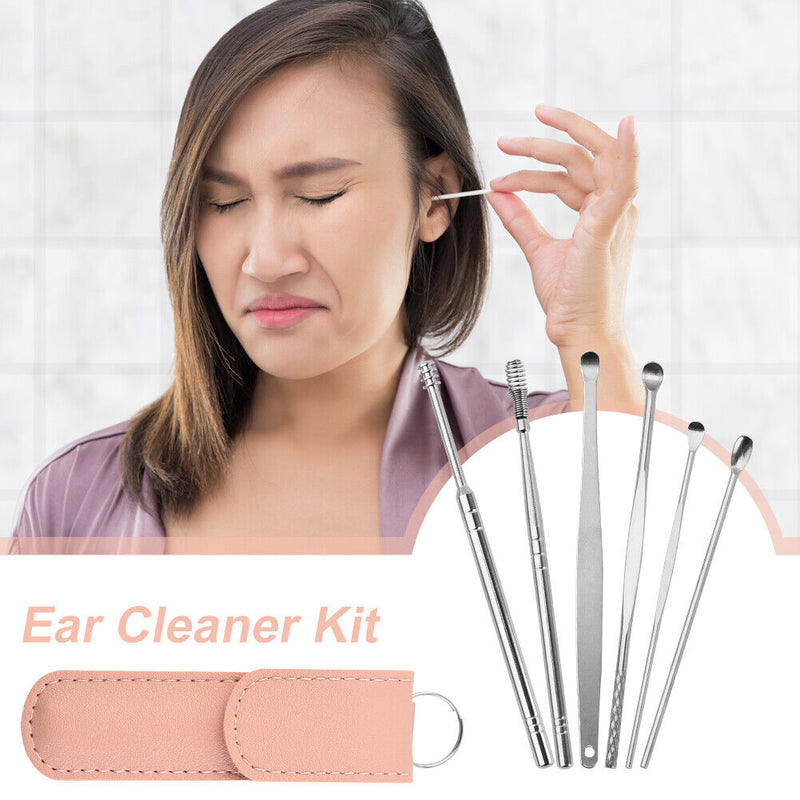 Multifunctional Anti-Itch Earwax Remover Ear Clean Tool Kit Gift for Adults