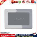 Water Absorption Non-slip Carpet Washable Floor Mat (Light Grey 40x60cm) Newly