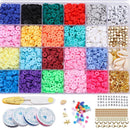 Jump Rings Spacer Beads Polymer Clay Bracelet Accessories Jewelry Making Sets