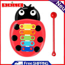 Ladybug Musical Instrument Kids Learning Early Education 8 Notes Beat Xylophone
