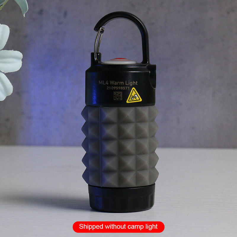 Camping Lantern Case with Luminous Function Camping Flashlight Lampshade for ML4