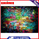 ALLOYSEED Photo Live Background Backdrop Graffiti Brick Wall Art Fabric Background