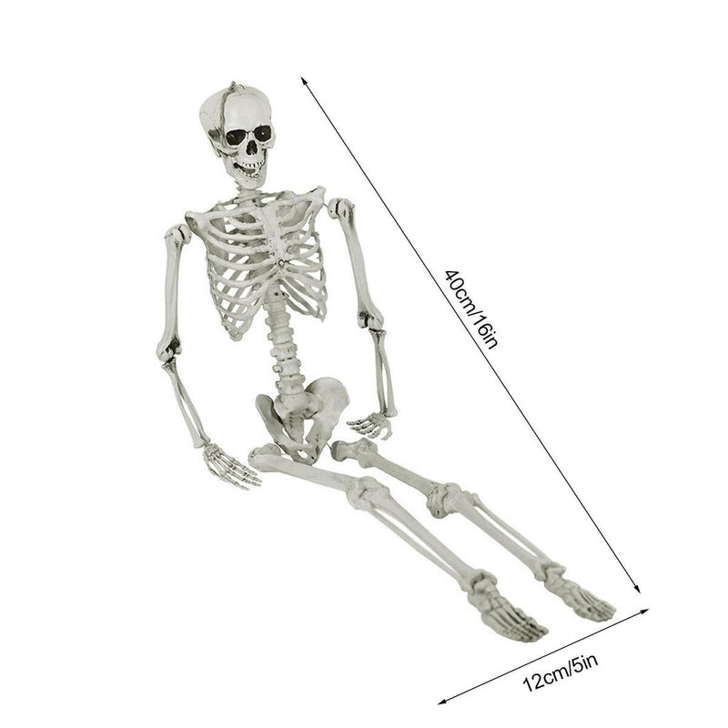 40cm Halloween Human Skeleton Halloween Garden Decoration Ornament_