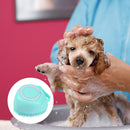 Bathroom Pet Dog Bath Massage Brush Puppy Cleaning Brushes Comb (Blue) Newly