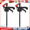 4 inch Woodworking Bar F Clamp Clip Grip Release DIY Carpentry Tool (2pcs)