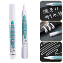 #A Acrylic White Paint Pens (4 Pack) Extra Fine Point (1mm) & Medium Tip (2mm)