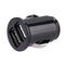 Mini Car Charger 2.4A Dual USB Charger Fast Charging Phone Adapter (Black) Newly