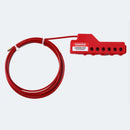 Lock Energy Pipeline Valve Adjustable Lock Grip Stainless Steel Cable Lock