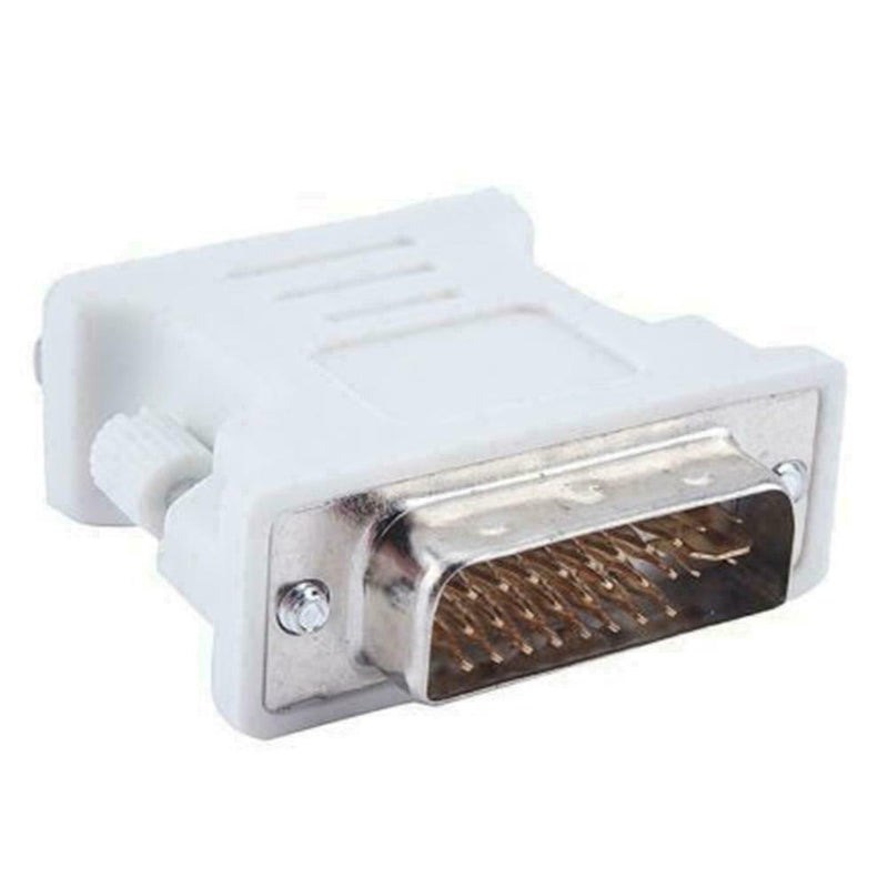 15 Pin VGA Female to DVI(24+1 Pin )Male Adapter Video J0Y4 Laptop F F0T2