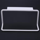 Towel Rack Hanging Holder Kitchen Cabinet Bathroom Towel Rack(White) Newly