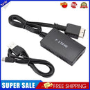 HDMI-Compatible Converter Audio Cable Splitter for PS2 Game Console Adapter