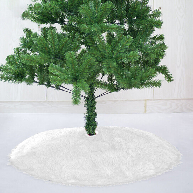 Christmas Tree Skirts Festival Decor Tree Base Floor Mat Carpet (90cm) Newly
