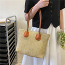Large Capacity Straw Women Handbag Female Handwoven Summer Beach Totes Bags
