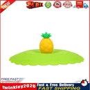 Multi-functional Silicone Dust-proof Bowl Cover Leak-proof Cup Lid (Green) Newly