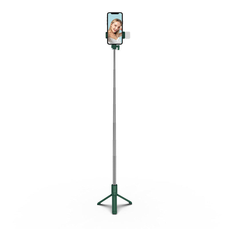 Multifunctional Phone Stand Bluetooth-compatible Desktop Support with Fill Light