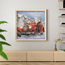 Diamond Painting Santa Presents Car Full Round Drill Picture of Rhinestone Kit