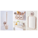 Folding Vacuum Suction Bath Mirrors Makeup Supplies Vanity Mirror Shave Mirrors