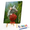 Raspberry-picking Mice Frameless Oil Paint By Numbers Hand Painted Art Picture