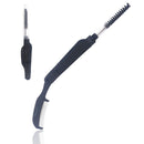 Fashion Mascara Separator Dual-Head Foldable Eyelash Metal Comb Eyebrow Brush