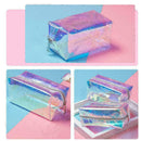 Holographic Women Makeup Bag Travel Cosmetic Bag Pen Pencil Case U6I5 W7X0
