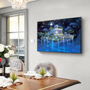Diamond Painting Moonlight City Full Round Drill Picture of Rhinestone Draw