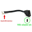 5pcs Small 4Pin to 5V ARGB 3Pin Fan Controller Adapter Cable for Coolmoon
