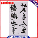 10pcs Chinese Words Temporary Tattoo Stickers Waterproof Body Art