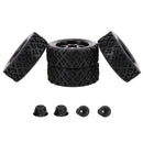 #A 4pcsm 1.9 inch Wheel Rims Tires Set for 1/10 Hsp Redcat Tamiya HPI RC Truck C