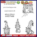Transparent Silicone Seals Stamps DIY Scrapbooking Christmas Card Making Craf