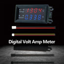 5pcs M4430 Digital Voltmeter Ammeter 0.28 inch LED Display Meter (200V)