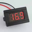 0.36" DC4.5-120V LED Voltmeter Digital Volt Meter Automobile Motorcycle Red